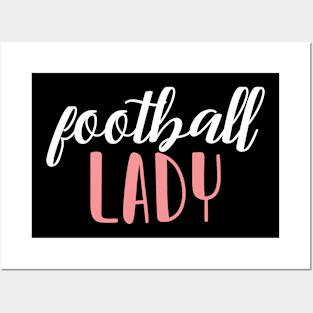 football lady - football girl Posters and Art